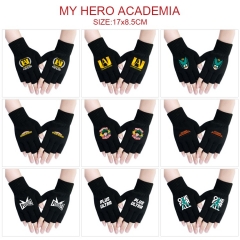 10 Styles Boku no Hero Academia/My Hero Academia Cartoon Anime Gloves