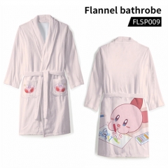 Kirby Cosplay Decoration Cartoon Anime Flannel Pajamas