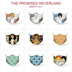 9 Styles The Promised Neverland Color Printing Anime Mask