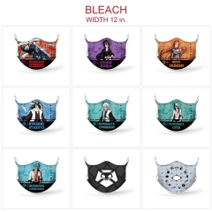 10 Styles Bleach Color Printing Anime Mask