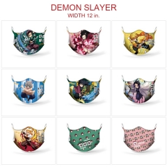 14 Styles Demon Slayer: Kimetsu no Yaiba Color Printing Anime Mask