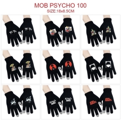 9 Styles Mob Psycho 100 Cartoon Anime Gloves