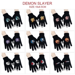 13 Styles Demon Slayer: Kimetsu no Yaiba Cartoon Anime Gloves