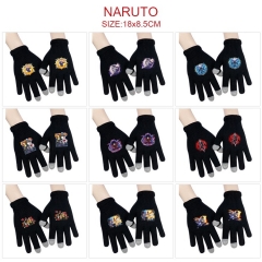 15 Styles Naruto Cartoon Anime Gloves