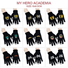 10 Styles Boku no Hero Academia/My Hero Academia Cartoon Anime Gloves