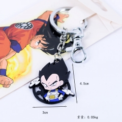 2 Styles Dragon Ball Z Anime Alloy Keychain Necklace