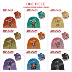 11 Styles One Piece Cosplay Cartoon Thick For Winter Hat Warm Decoration Anime Hat