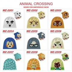11 Styles Animal Crossing: New Horizons Cosplay Cartoon Thick For Winter Hat Warm Decoration Anime Hat