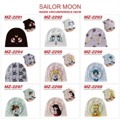 9 Styles Pretty Soldier Sailor Moon Cosplay Cartoon Thick For Winter Hat Warm Decoration Anime Hat