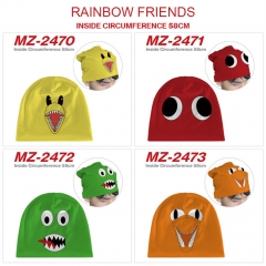 8 Styles ROBLOX Rainbow Friends Cosplay Cartoon Thick For Winter Hat Warm Decoration Anime Hat