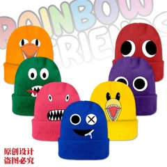 7 Styles Rainbow friends Cosplay Cartoon Thick For Winter Hat Warm Decoration Anime Hat