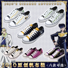 6 Styles JoJo's Bizarre Adventure Anime Shoes 36-44Yards