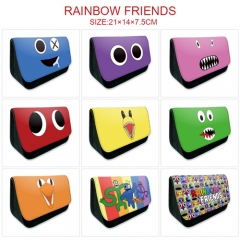 15 Styles Rainbow friends Cosplay Cartoon PU Colorful Anime Zipper Pencil Bag Box