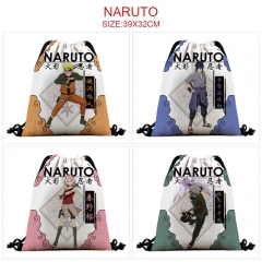 5 Styles Naruto Cosplay Cartoon Anime Drawstring Bags