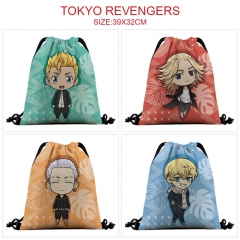 4 Styles Tokyo Revengers Cosplay Cartoon Anime Drawstring Bags