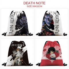 4 Styles Death Note Cosplay Cartoon Anime Drawstring Bags