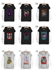 38 Styles One Piece Cartoon Anime Thick Hooded Hoodie