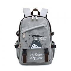 My Neighbor Totoro Cartoon Canvas School Bag for Student Anime Backpack