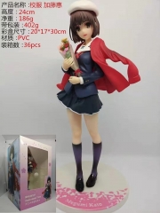 24CM Saekano: How to Raise a Boring Girlfriend Megumi Kato PVC Cosplay Model PVC Anime Figure