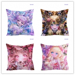 3 Sizes 8 Styles Loli Girl Cartoon Pattern Decoration Anime Pillow