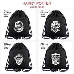 5 Styles Harry Potter Anime Canvas Drawstring Bag