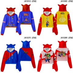 9 Styles Super Mario Bro Cosplay 3D Digital Print Anime Hoodie
