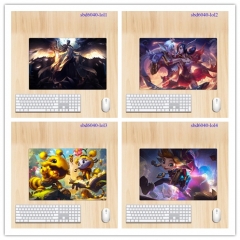 10 Styles League of Legends Cartoon Anime Mouse Pad Table Mat