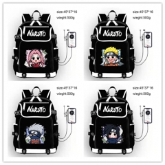 7 Styles Naruto Cartoon Anime Backpack Bag