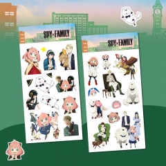2 Styles SPY×FAMILY Cartoon Anime Stickers