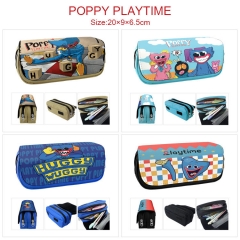 6 Styles Poppy Playtime Cartoon Pencil Box Anime Pencil Bag