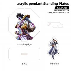 JoJo's Bizarre Adventure Cartoon Acrylic Pendant Anime Standing Plates