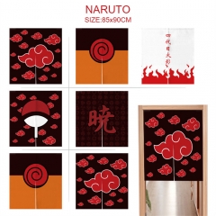 5 Styles 85*90CM Naruto Cartoon Color Printing Anime Door Curtain