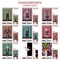 10 Styles 85*120CM Danganronpa: Trigger Happy Havoc Cartoon Color Printing Anime Door Curtain