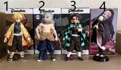 4 Styles 24CM Demon Slayer: Kimetsu no Yaiba Grandista ROS Hashibira Inosuke Anime PVC Figure Doll Toy