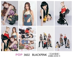 (8PCS/SET) K-POP BLACKPINK Pattern Printing Collectible Paper Anime Poster