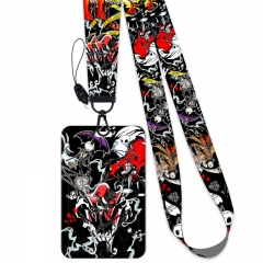 4 Styles The Nightmare Before Christmas Card Holder Bag Anime Phone Strap Lanyard