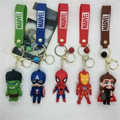 9 Styles Marvel's The Avengers Thanos Anime Figure Keychain