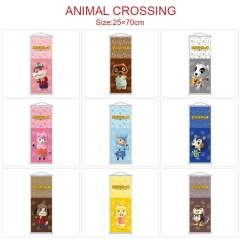 25*70CM 14 Styles Animal Crossing: New Horizons Wallscrolls Anime Wall Scroll
