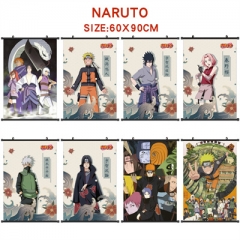 60*90CM 13 Styles Naruto Wallscrolls Anime Wall Scroll
