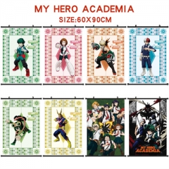 60*90cm 8 Styles Boku No Hero Academia / My Hero Academia Wallscrolls Anime Wall Scroll