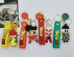 9 Styles Dragon Ball Z Anime Figure Keychain
