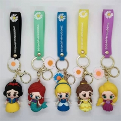10 Styles Snow White Anime Figure Keychain