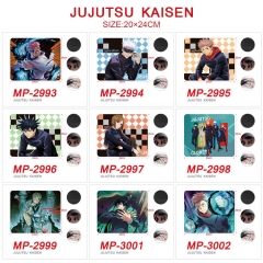 20*24CM 5PCS/SET 11 Styles Jujutsu Kaisen Color Printing Cartoon Anime Mouse Pad