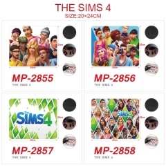 20*24CM 5PCS/SET 5 Styles The Sims 4 Color Printing Cartoon Anime Mouse Pad