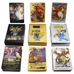 13 Styles Pokemon English Version Collection Anime Card Board Game