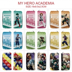 11 Styles Boku No Hero Academia / My Hero Academia Cosplay Cartoon Anime PU Leather Fold Long Wallet and Purse