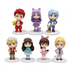 7PCS/SET 10CM Doula Continent Soul Land Character PVC Anime Figure Toy Doll (Opp Bag)