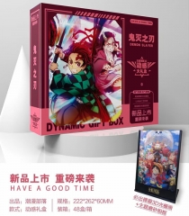 Demon Slayer: Kimetsu no Yaiba For Student 3D Anime Stationery Gift Packs Box