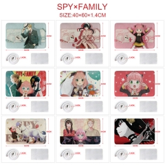 20 Styles Spy x Family Cartoon Color Printing Anime Carpet