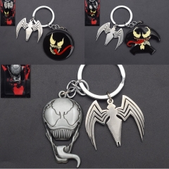 3 Styles Venom Movie Alloy Anime Keychain